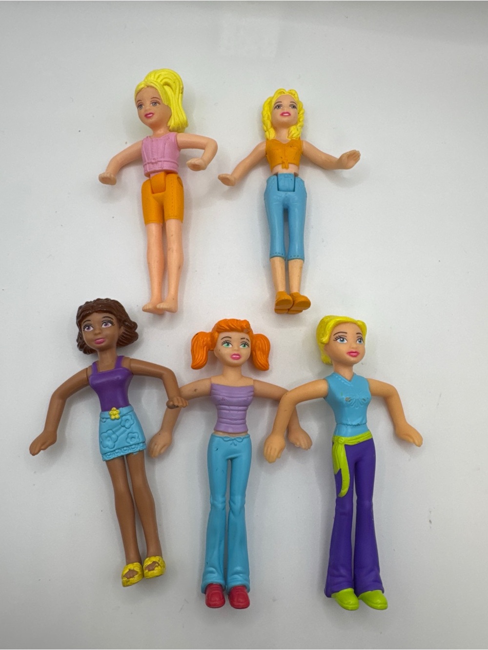 Vintage 2003-2006 Mattel My Scene Barbie McDonald's Toy Lot of 5
